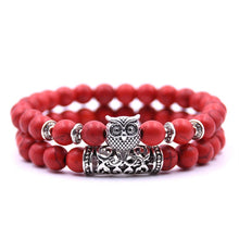 Load image into Gallery viewer, Red Turquoise Luck &amp; Abundance Bracelet