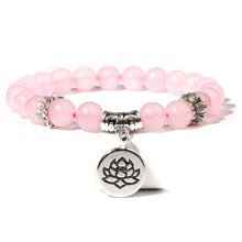Load image into Gallery viewer, Rose Quartz Healing Crystal Bracelet