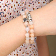 Load image into Gallery viewer, Peach Aventurine Light Energy Crystal Bracelet