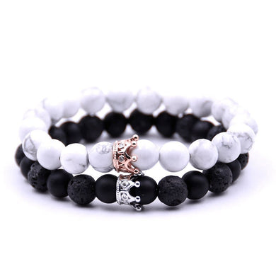 Tri-Stone Love Strengthening Bracelets