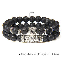 Load image into Gallery viewer, Lava Stone Energy Crystal Bracelet