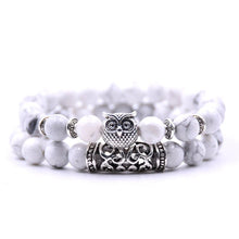 Load image into Gallery viewer, White Turquoise Relaxation Bracelet