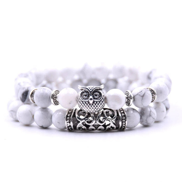 White Turquoise Relaxation Bracelet