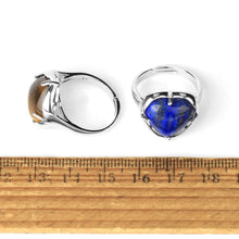 Load image into Gallery viewer, Lapis Lazuli Enhanced Communication Adjustable Ring