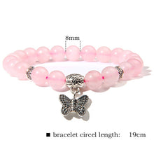 Load image into Gallery viewer, Rose Quartz Love Energy Bracelet