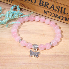 Load image into Gallery viewer, Rose Quartz Love Energy Bracelet