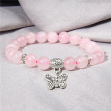 Load image into Gallery viewer, Rose Quartz Love Energy Bracelet