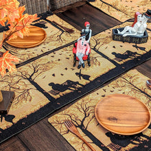 Load image into Gallery viewer, DaDalogy Bedding Set of 4 Pieces Autumn Birds Blessing Tapestry Dining Placemats 13” x 19” (Thanksgiving)