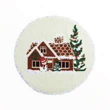 Load image into Gallery viewer, Beaded Gingerbread House Placemats