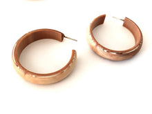 Load image into Gallery viewer, Naturals Hoop Collection Earrings Set | Vintage Lucite Hoops