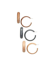 Load image into Gallery viewer, Naturals Hoop Collection Earrings Set | Vintage Lucite Hoops