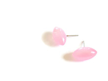Load image into Gallery viewer, Light Pink Moonglow Pod Stud Earrings