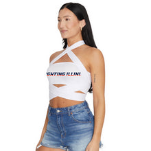 Load image into Gallery viewer, Illinois Fighting Illini White Multi Way Bandeau Top