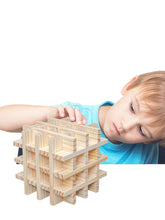 Load image into Gallery viewer, **Pre-order (Ships in 2-3 Weeks)**120 Pcs Natural Wooden Building Planks Set