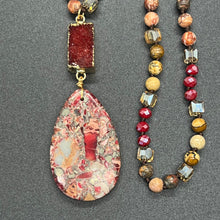 Load image into Gallery viewer, Red Imperial Jasper Passion &amp; Protection Necklace