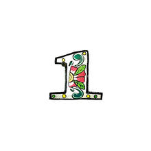 Load image into Gallery viewer, Painted Numbers - White