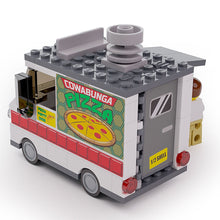 Load image into Gallery viewer, Cowabunga Pizza - B3 Customs® Food Truck w/ Minifigure