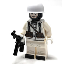 Load image into Gallery viewer, German WW2 Winter Soldier w/ MP40 Military Minifig