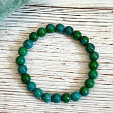 Load image into Gallery viewer, Chrysocolla Diabetes Support Crystal Bracelet