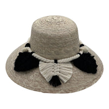 Load image into Gallery viewer, Garden Palm Hat - Leaves Macrame Band