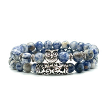 Load image into Gallery viewer, Color Therapy Calm Blue Jasper Bracelet