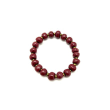 Load image into Gallery viewer, Simple Ceramic Bracelet- Very Berry