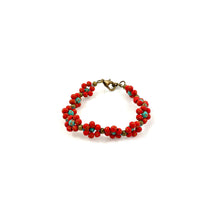 Load image into Gallery viewer, Ceramic Daisy Chain Bracelet