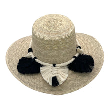 Load image into Gallery viewer, Naples Palm Hat - Leaves Macrame Band