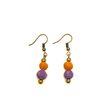 Load image into Gallery viewer, Antiqued Aromatherapy Earrings