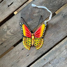 Load image into Gallery viewer, Painted Butterfly Ornament