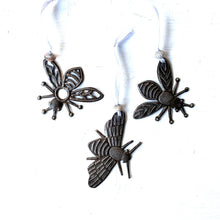Load image into Gallery viewer, Bee Ornaments (Set of 3)