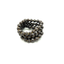 Load image into Gallery viewer, Simple Ceramic Bracelet- Gray Earth