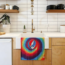 Load image into Gallery viewer, Rise Up Quick-Dry Kitchen Towel | Grateful Dead x Slowtide