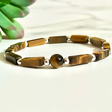 Load image into Gallery viewer, Tiger Eye Conquer Fear Bracelet