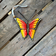Load image into Gallery viewer, Painted Butterfly Ornament