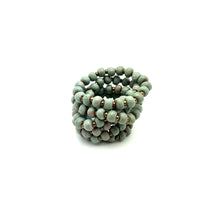 Load image into Gallery viewer, Simple Ceramic Bracelet- Slate Blue Speckles