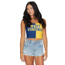 Load image into Gallery viewer, West Virginia Mountaineers Two Tone Tube Top
