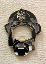 Load image into Gallery viewer, GL11-007 Firefighter Set: Challenge Coin and Keychain (Fireman First Responder) Bottle Opener fighter