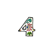 Load image into Gallery viewer, Painted Numbers - White