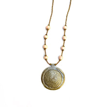 Load image into Gallery viewer, Steel Drum Medallion Necklace