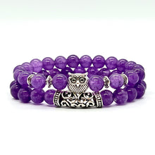 Load image into Gallery viewer, Color Therapy Amethyst Relaxation Bracelet