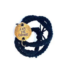 Load image into Gallery viewer, &quot;I am the Change&quot; Wrap Bracelet