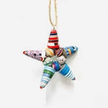 Load image into Gallery viewer, Cereal Box Star Ornament
