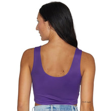 Load image into Gallery viewer, LSU Purple Crop Tank Top
