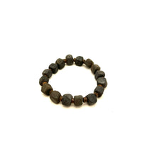 Load image into Gallery viewer, Unisex Pit-fired Bracelet- Square Beads