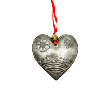 Load image into Gallery viewer, Steel Heart Ornament