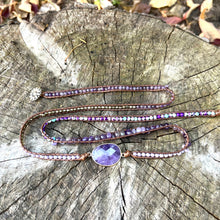 Load image into Gallery viewer, Immense Calm &amp; Nurturing Amethyst Bracelet