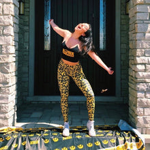 Load image into Gallery viewer, Iowa Hawkeyes Black Spaghetti Tank