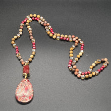Load image into Gallery viewer, Red Imperial Jasper Passion &amp; Protection Necklace