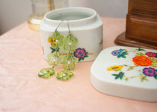 Load image into Gallery viewer, Summer Flower Acrylic Dangle Earrings